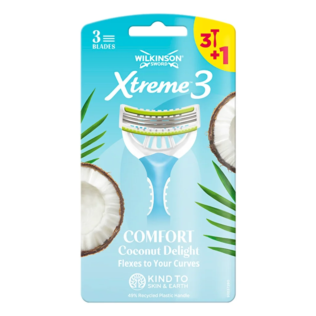Wilkinson Sword Xtreme3 comfort Coconut Delight Razor 3-Pack