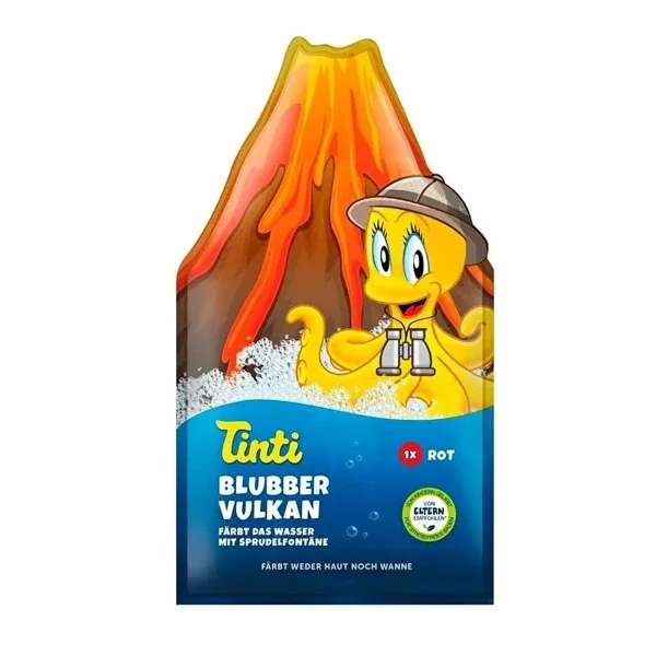 Isana Kids Tinti Bath Salt - Orange Scent, Foaming Fun