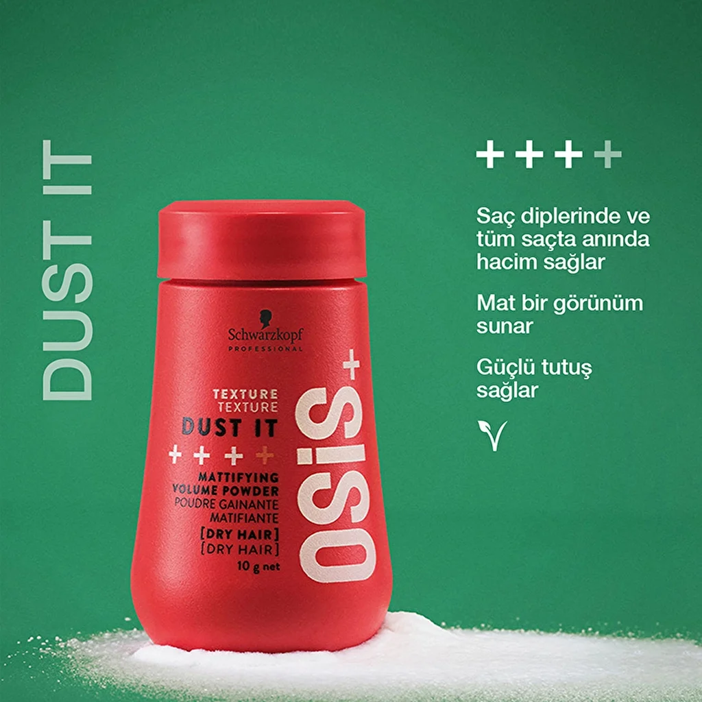 Osis Пудра для волос Dust It Strong Hold Matte Volume 10 г от Schwarzkopf