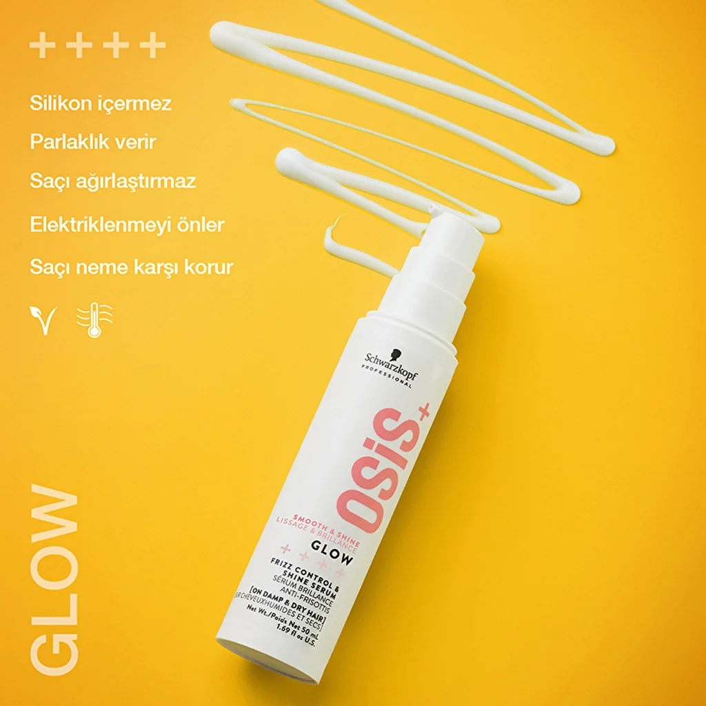 Osis Glow Anti-frizz Shine Serum 50 ml