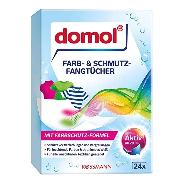 Domol Color Separator Wipes for Washing Machine 24 pcs