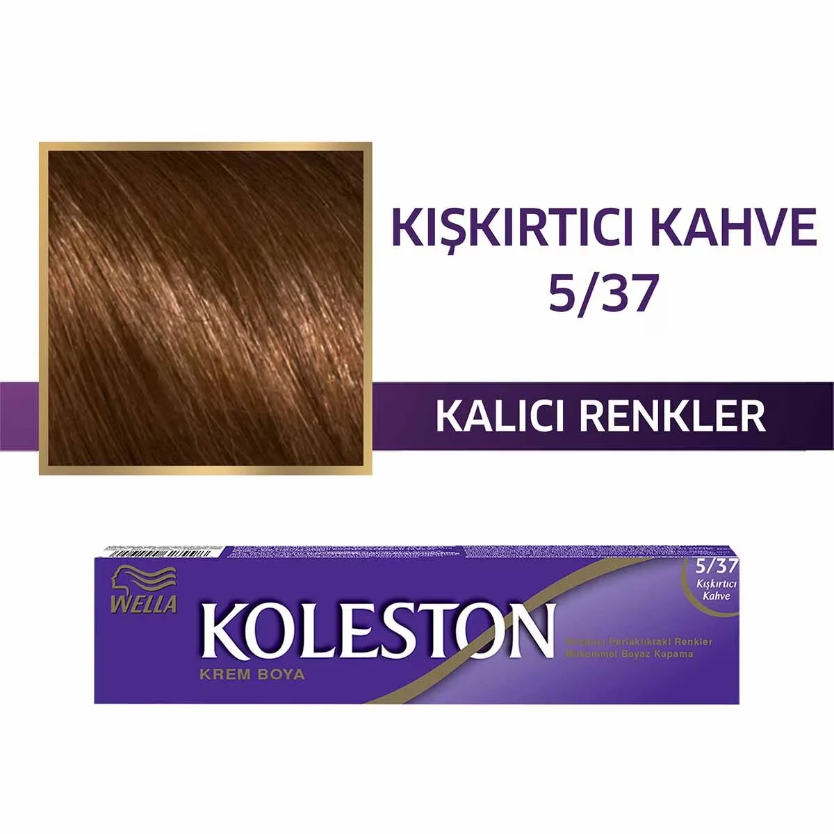 Колетон Тюбик Краска для Волос Провокационный Коричневый 5/37 1 шт от Koleston