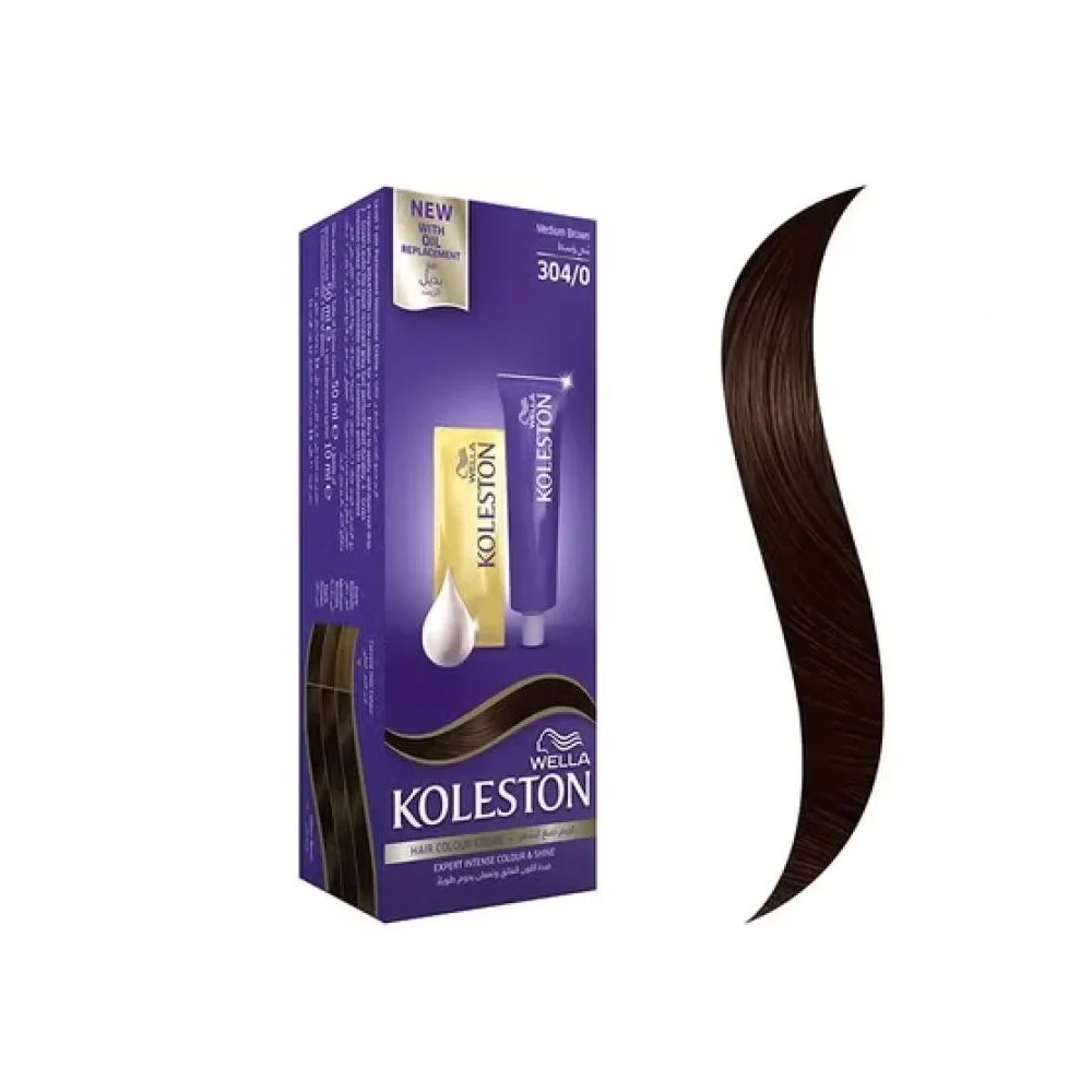 Wella Koleston Hair Color Cream with Oil Substitute 305/4 Chestnut 50 Milliliters