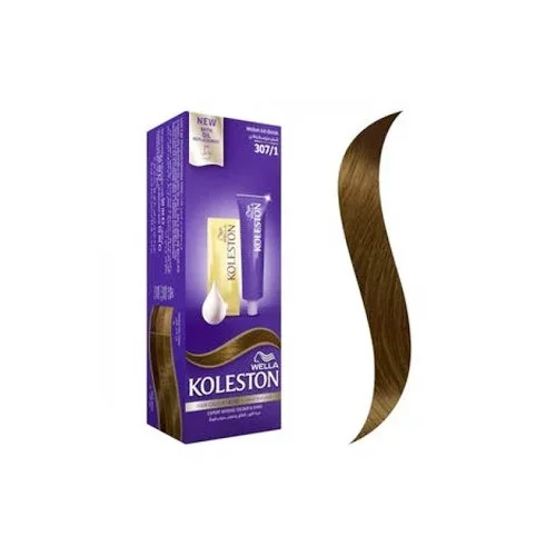 Wella Koleston Hair Color Cream with Oil Substitute 307/1 Ash Gray 50 ml