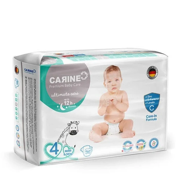 Carine Premium Baby Diaper Size 4 - Maxi 36 pcs