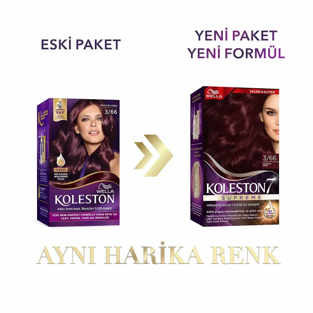 Wella Koleston Supreme Hair Dye 3/66 aubergine Purple