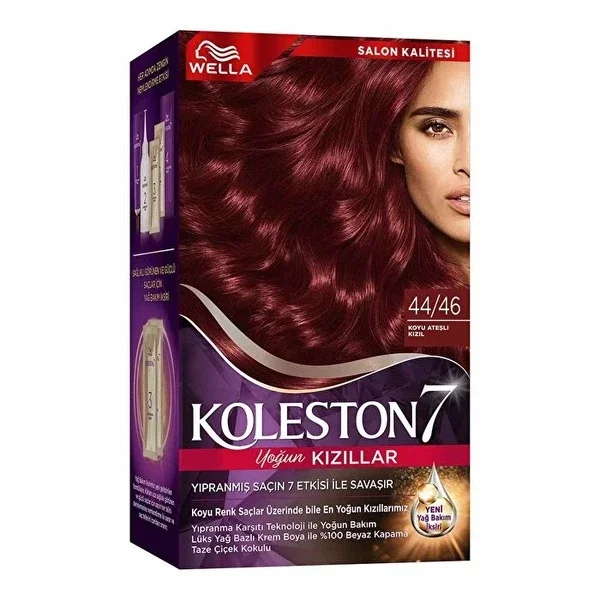 Koleston Wella Supreme Hair Dye 44/46 Dark Fiery Red 1 pcs
