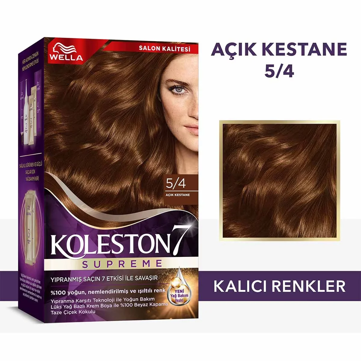 Wella Koleston Supreme 5/4 Hellkastanien Haarfärbeset