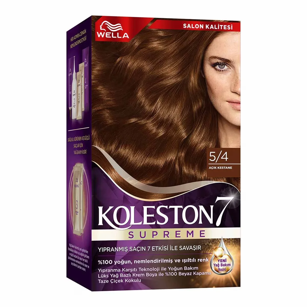 Wella Koleston Supreme Hair Dye 5/4 light Chestnut