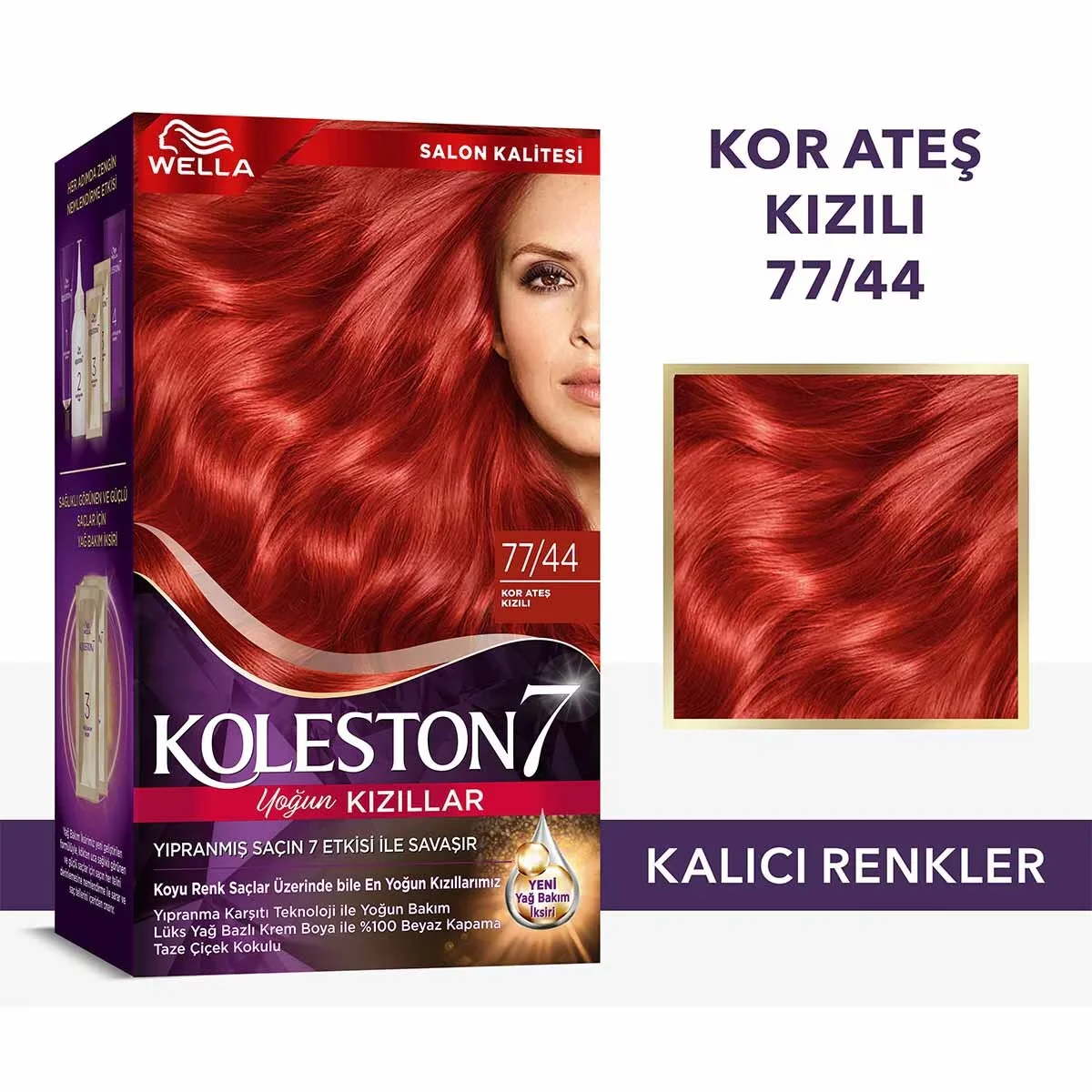 Wella Koleston Supreme 77/44 Flammenrot Haarfärbeset