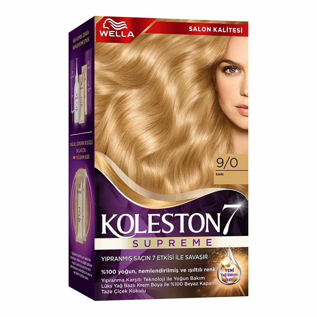 Wella Koleston Supreme Hair Dye 9/0 blonde