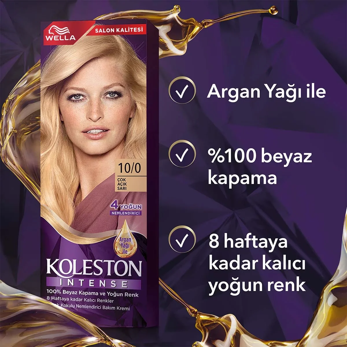 Wella Koleston Intensiv 10/0 Sehr Hellblond Haarfarbe 50ml