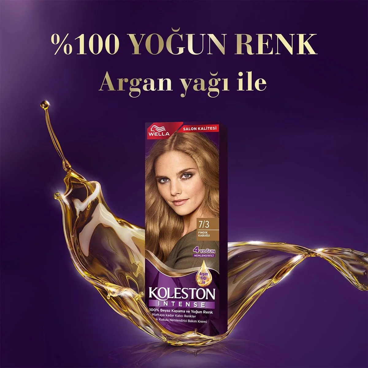 Wella Koleston Intensiv 7/3 Haselnuss Haarfarbe