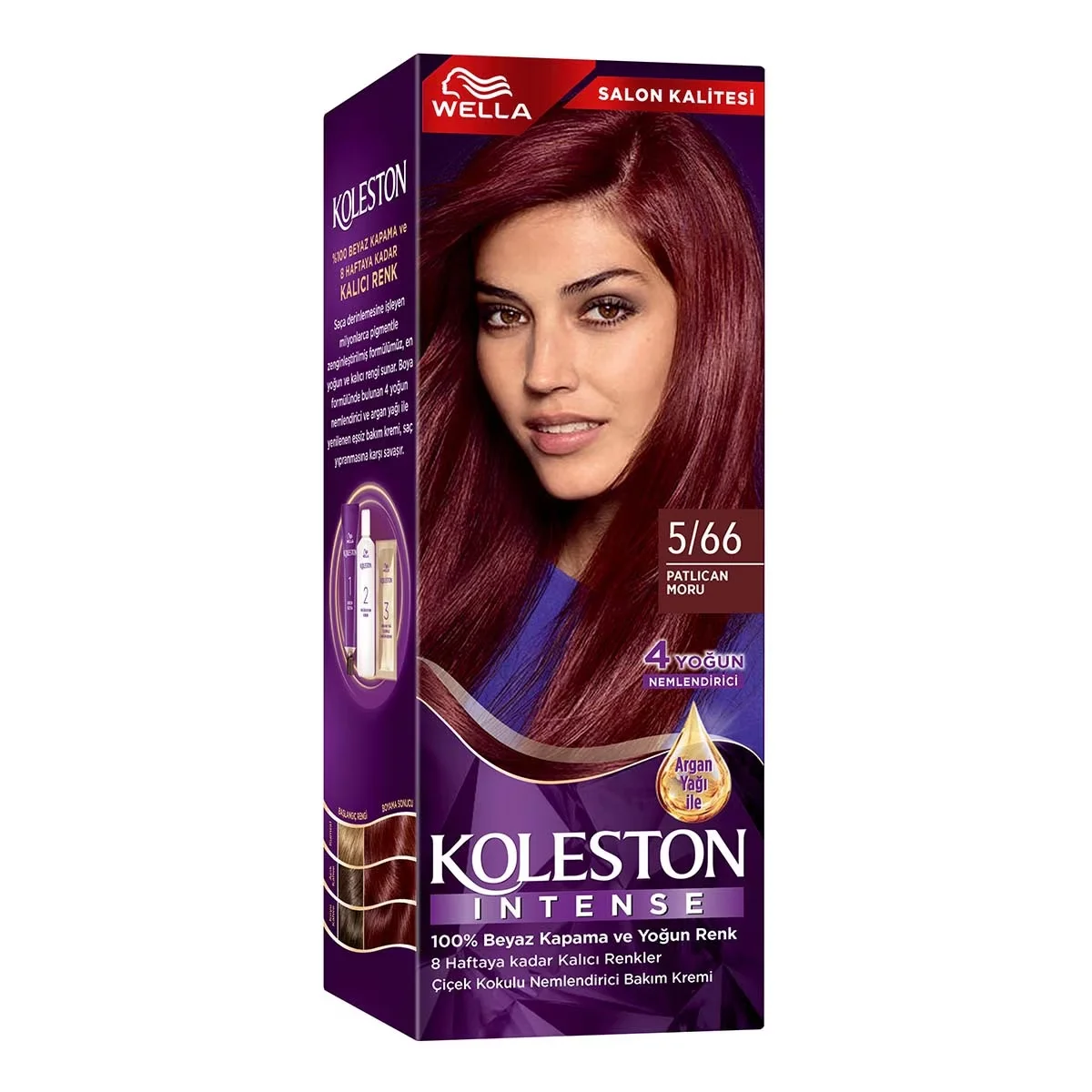 Wella Koleston Intense Hair Dye 5/66 aubergine Purple