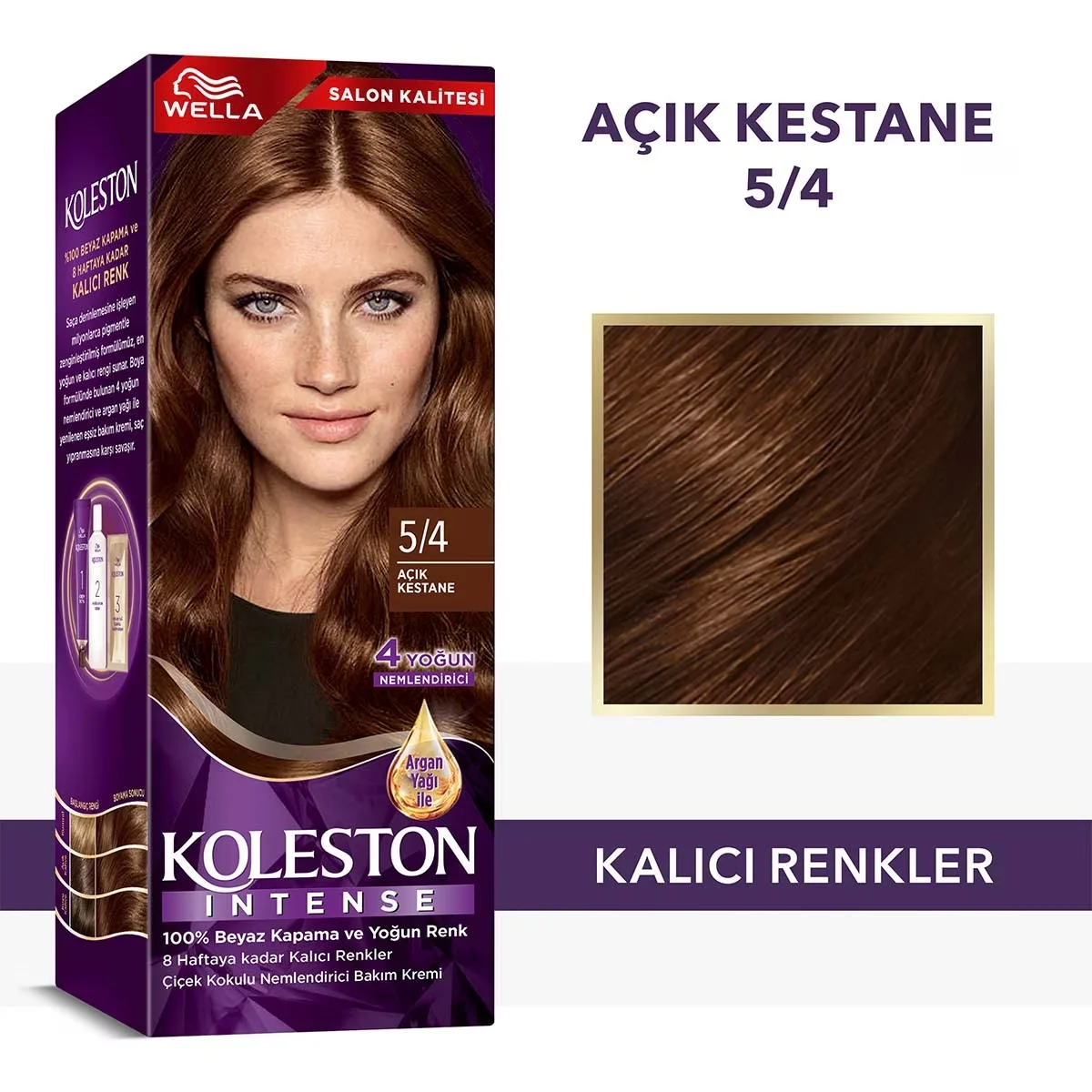 Wella Koleston 5/4 Hellkastanien Haarfarbe