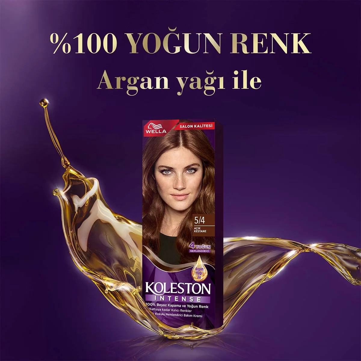 Wella Koleston 5/4 Hellkastanien Haarfarbe