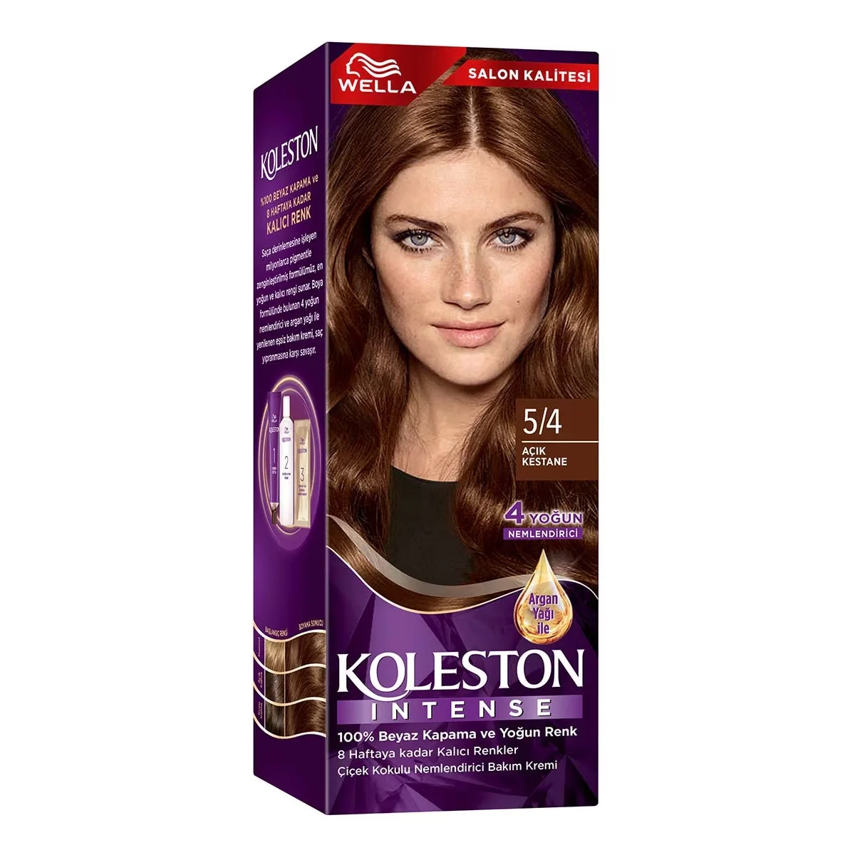 Wella Koleston Intense Hair Dye 5/4 light Chestnut