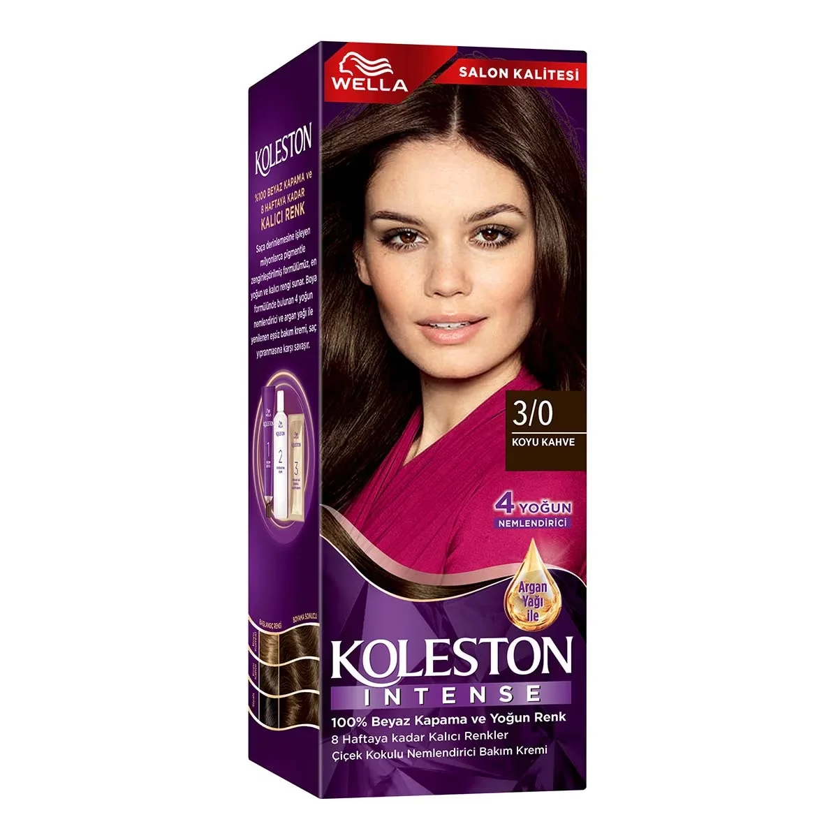 Wella Koleston Intense Hair Dye 3/0 dark Brown