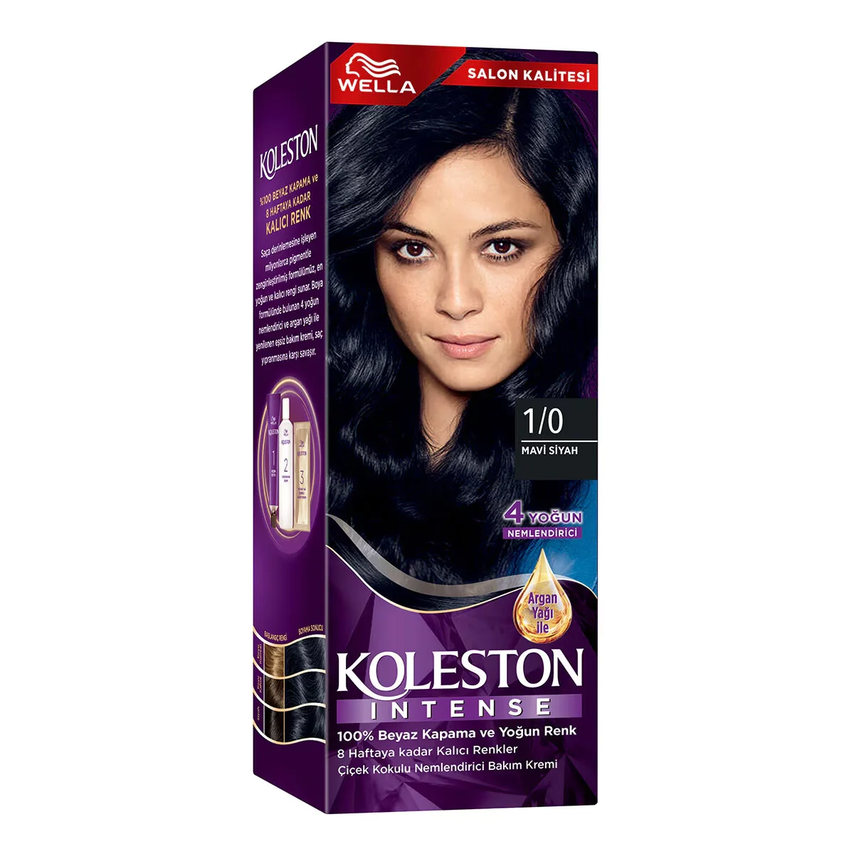 Wella Koleston Intense Hair Dye 1/0 blue Black