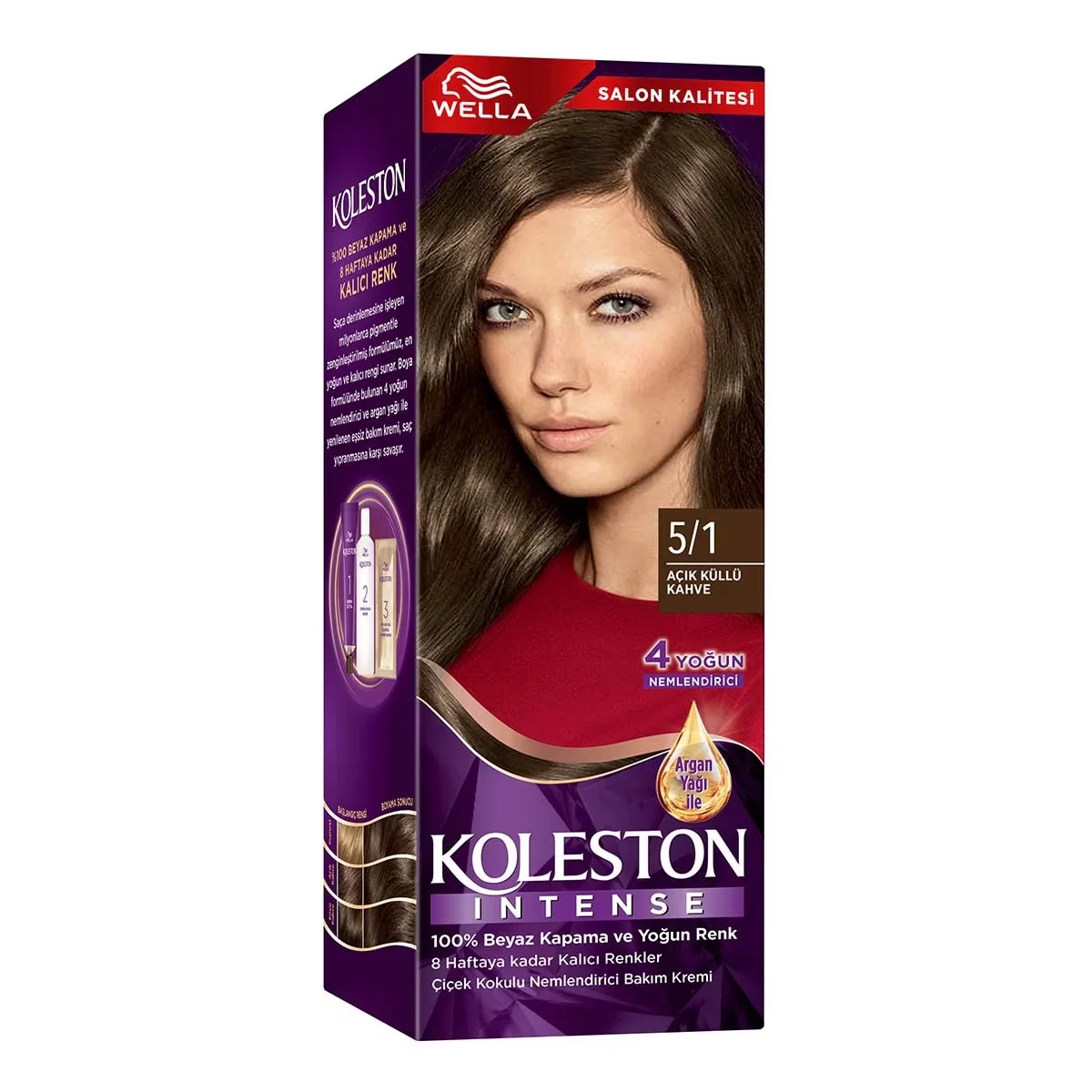 Wella Koleston Intense Hair Dye 5/1 light Ash Brown