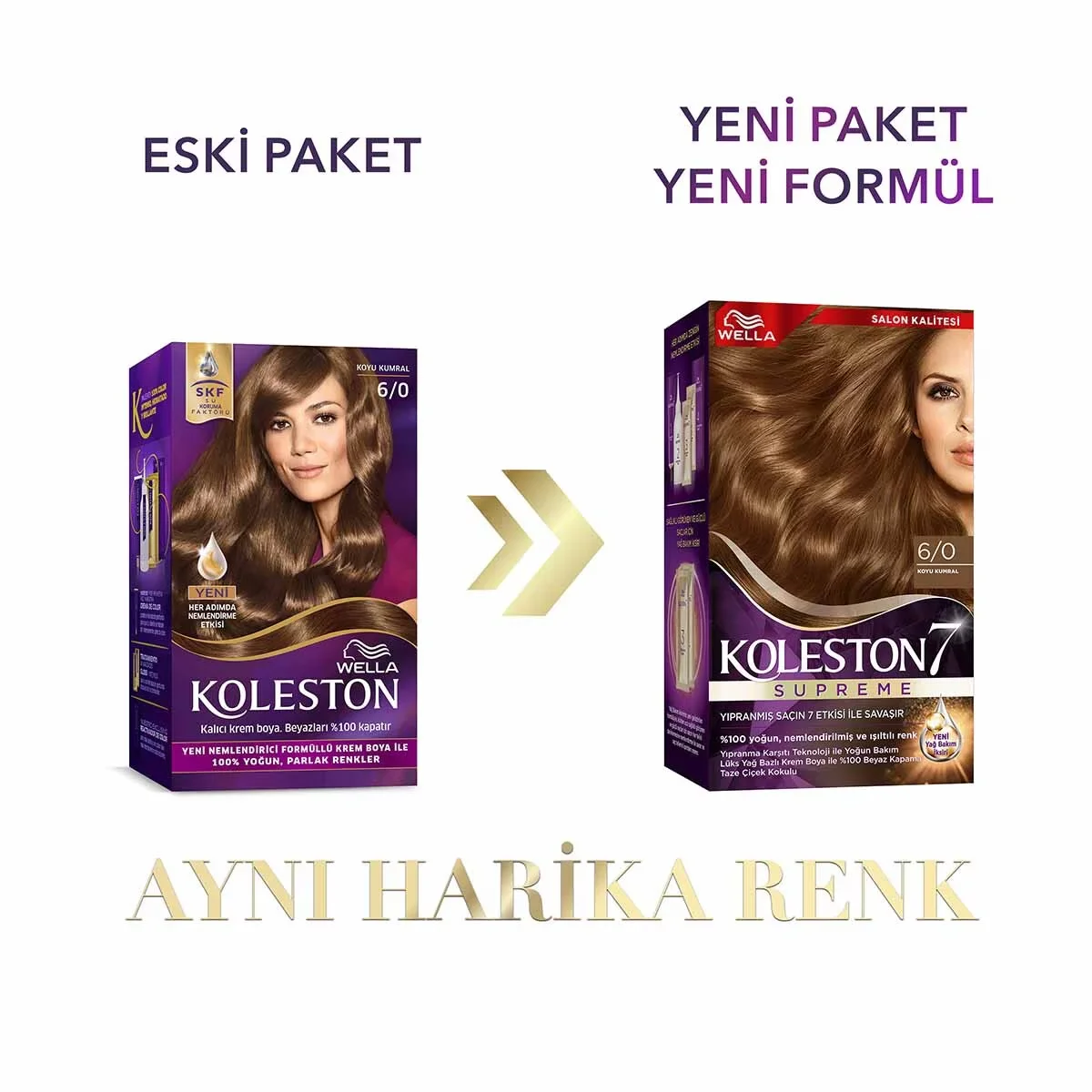 Краска для волос Wella Koleston Supreme 6/0 темный блондин
