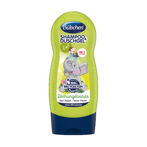 Bübchen Kids Shampoo And Shower Gel 2 in 1 forest Gang 230 ml