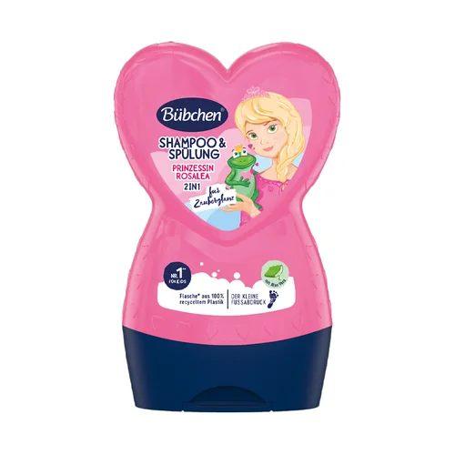 Bübchen Children's Shampoo And Balsam 2 in 1 princess Roselea 230 ml