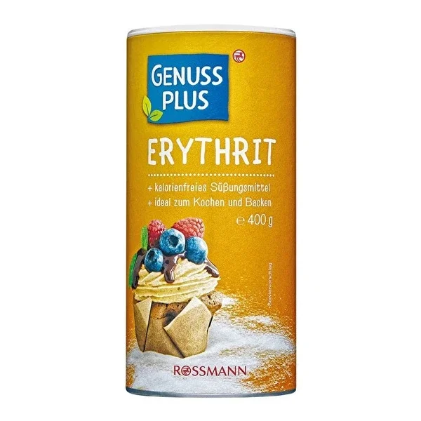 Genuss Plus Erythritol Sweetener 400g - Zero-Calorie Sugar Substitute