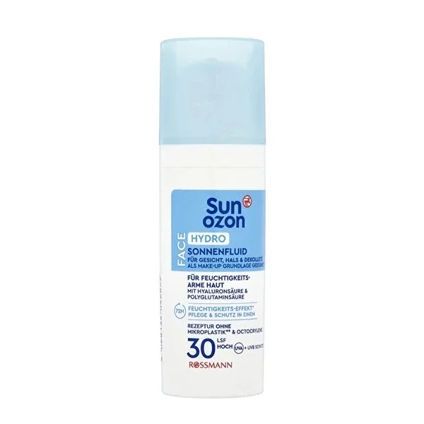 Sunozon Hydro Gesichtscreme SPF 30 - Feuchtigkeitsspendend & Vegan 50ml