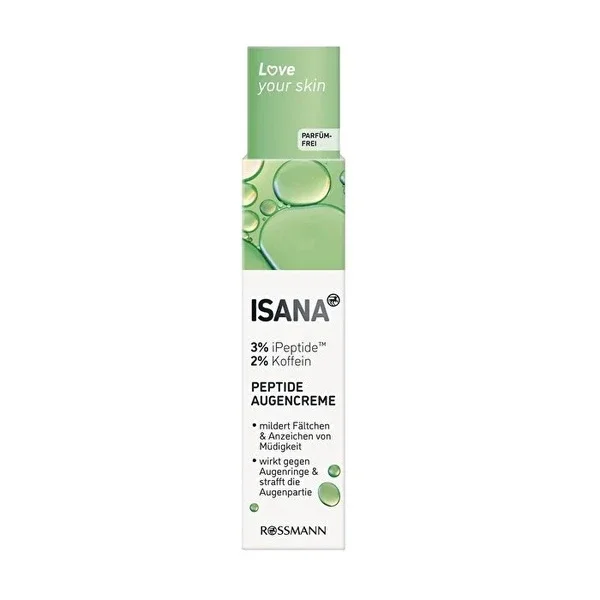 Isana Love Your Skin Eye Cream Peptide 15 ml