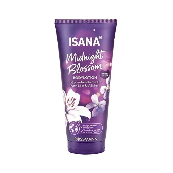 Isana Midnight Blossom Body Lotion with Argan Oil 200ml