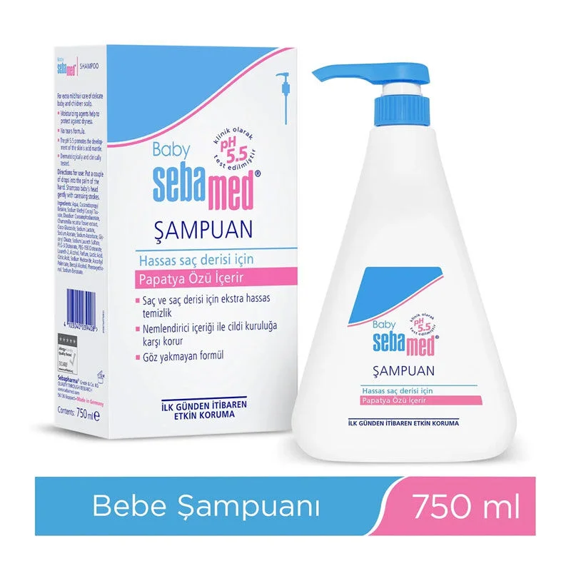 Sebamed Baby Shampoo 750 ml - Empfindliche Haartypen