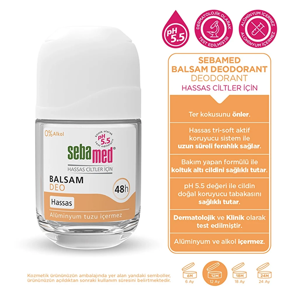 Sebamed Deodorant Roll-On Balsam 50 ml