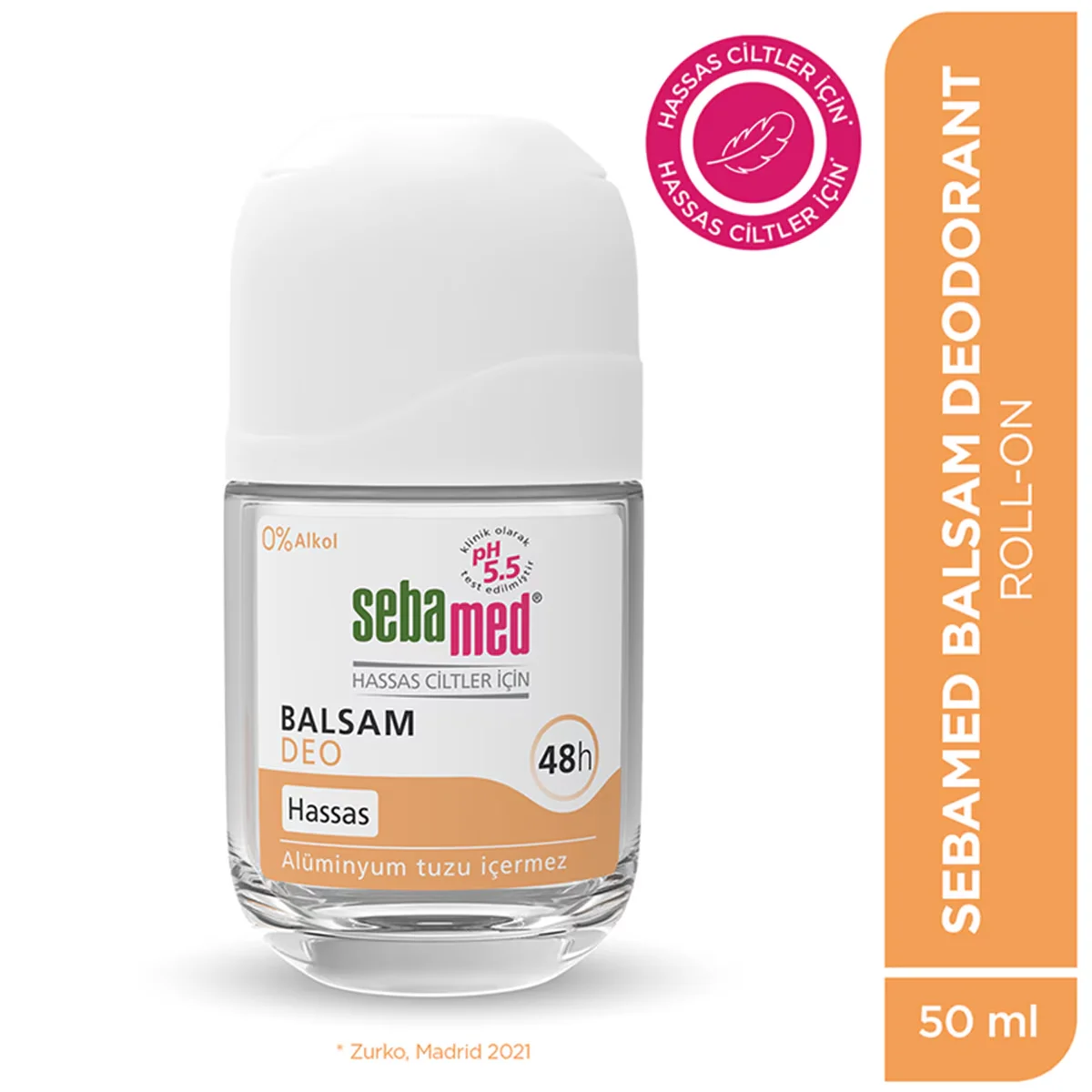 Sebamed Deodorant Roll-On Balsam 50 ml