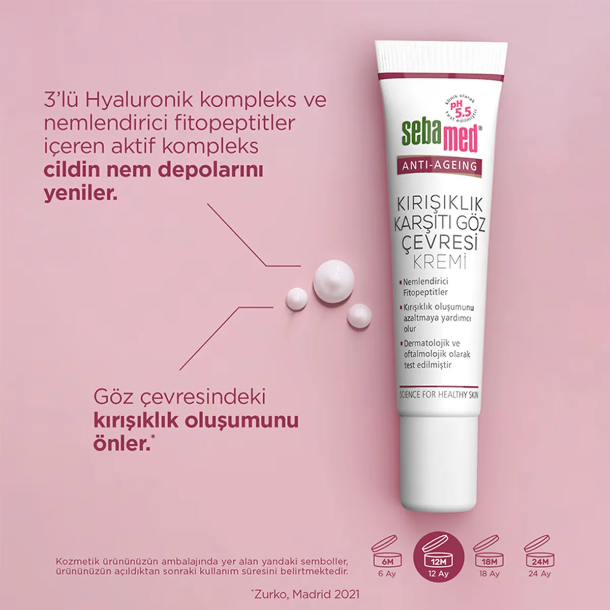Sebamed Wrinkle Filler Eye Cream 15 ml