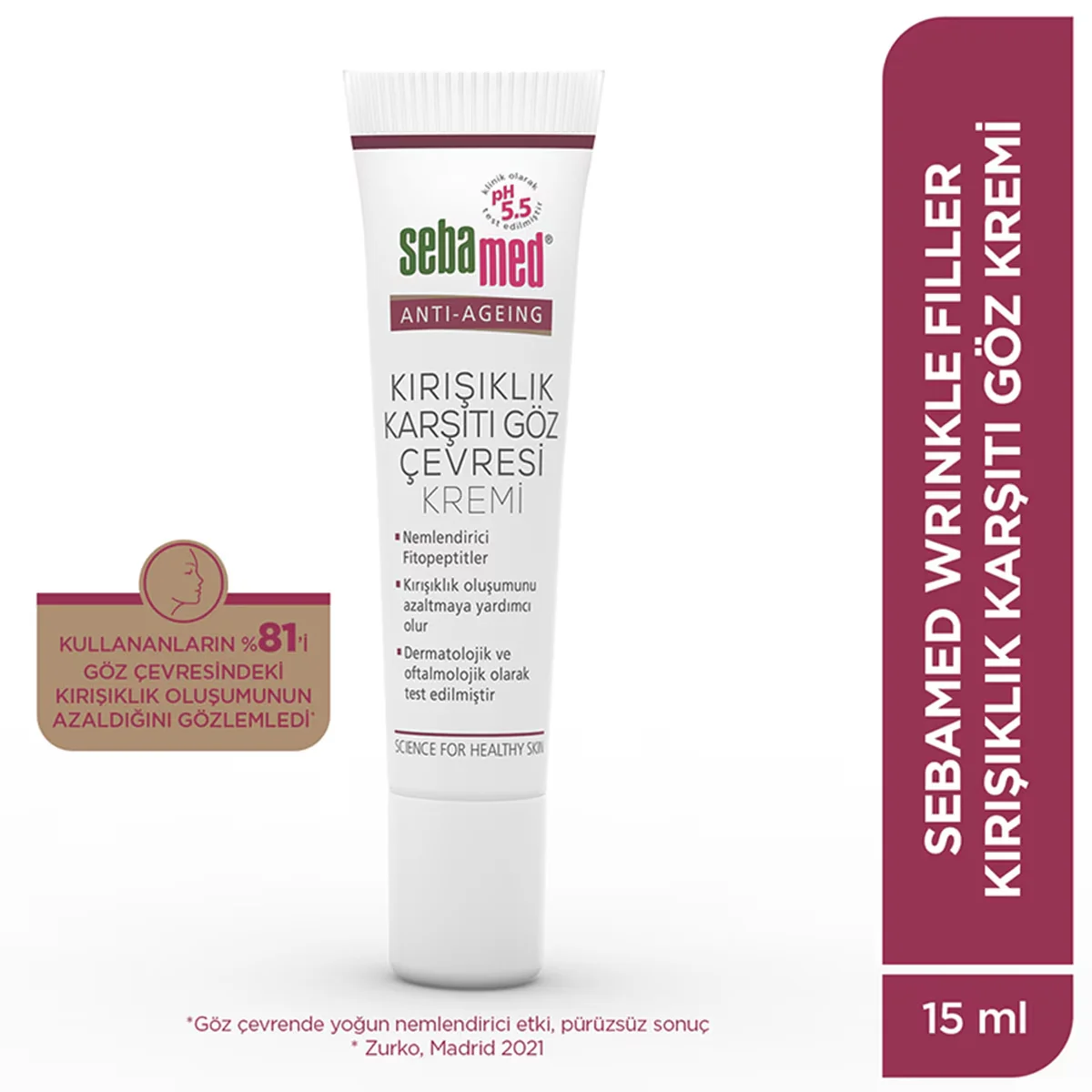 Sebamed Wrinkle Filler Eye Cream 15 ml