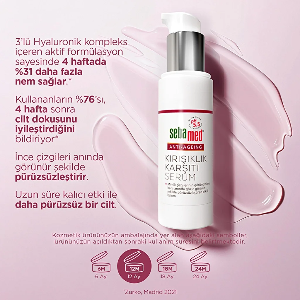Sebamed سيروم سيباميد المضاد للتجاعيد ومضاد للشيخوخة 30 مل