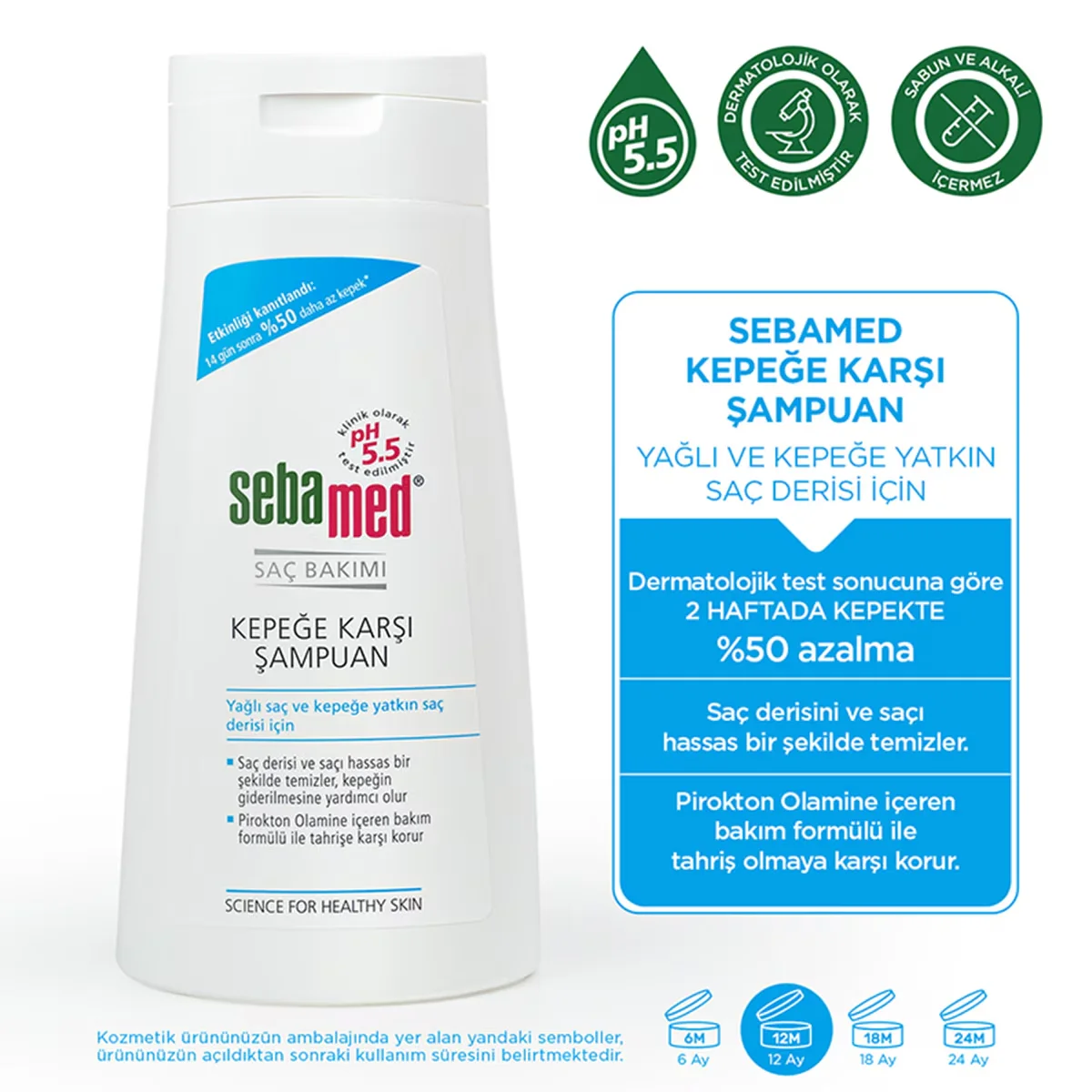 Schuppenfrei & Glänzend: Sebamed Anti-Schuppen Shampoo