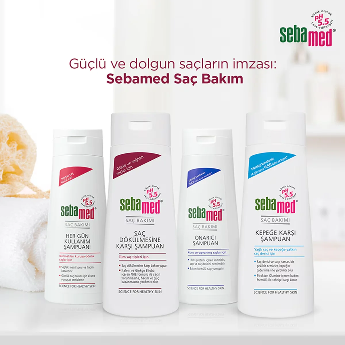 Schuppenfrei & Glänzend: Sebamed Anti-Schuppen Shampoo