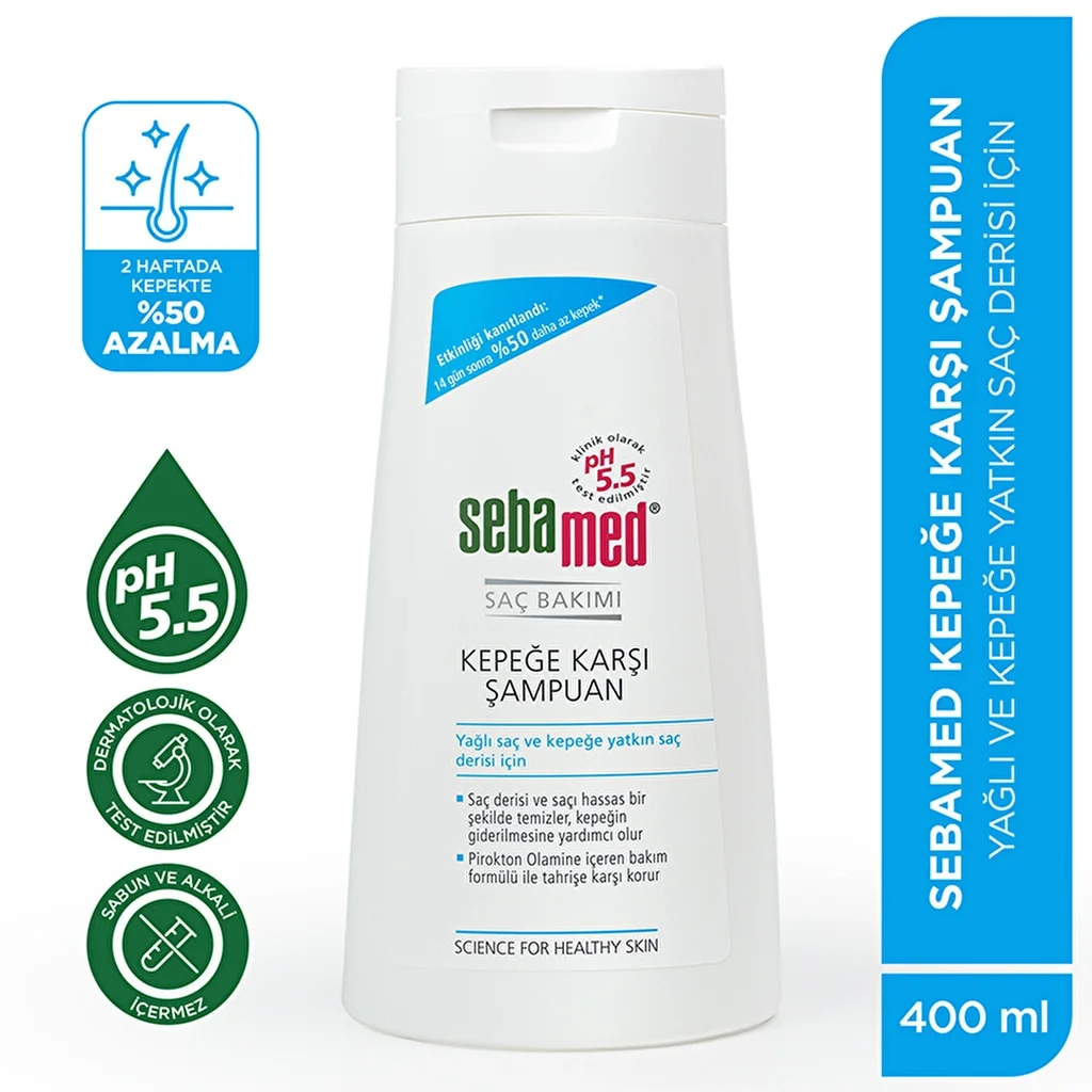 Schuppenfrei & Glänzend: Sebamed Anti-Schuppen Shampoo
