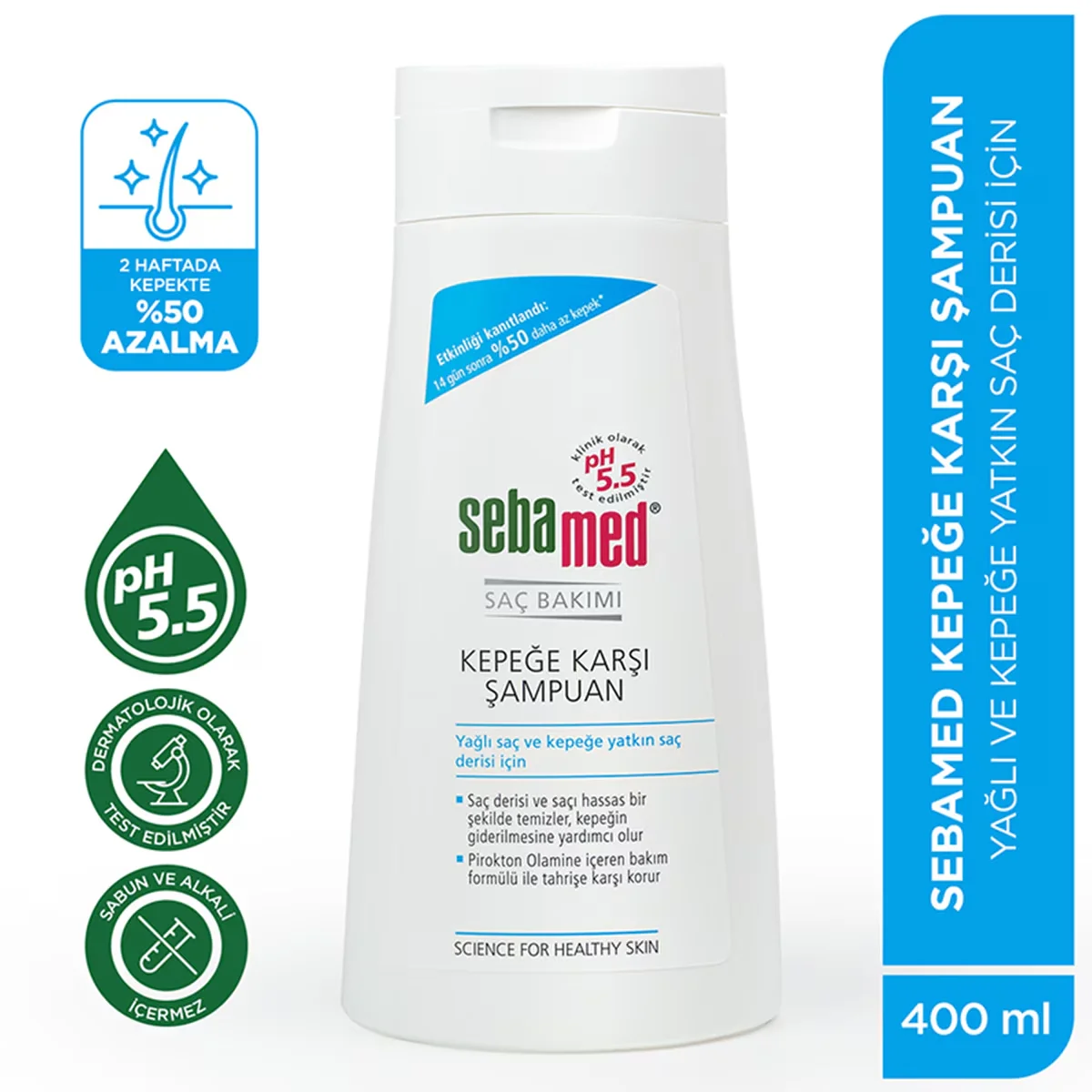 Schuppenfrei & Glänzend: Sebamed Anti-Schuppen Shampoo