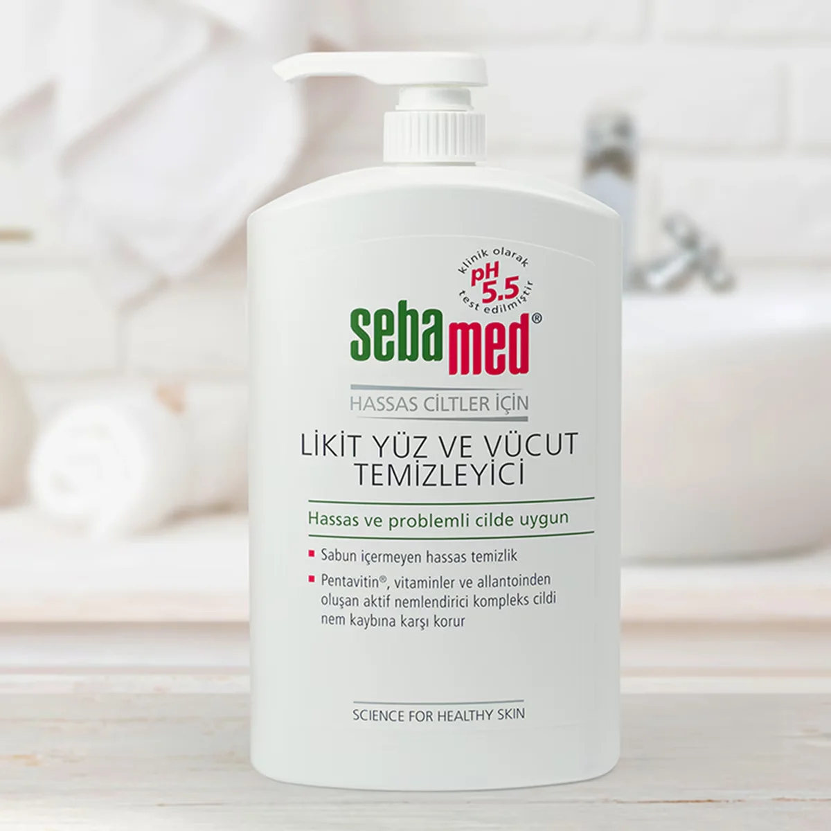 Sebamed Liquid Face And Body Cleansing Gel 1000 ml
