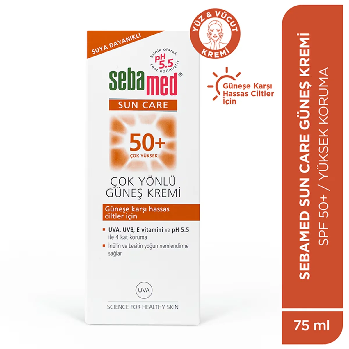 Sebamed Spf 50 multi-protection Sun Cream 75 ml
