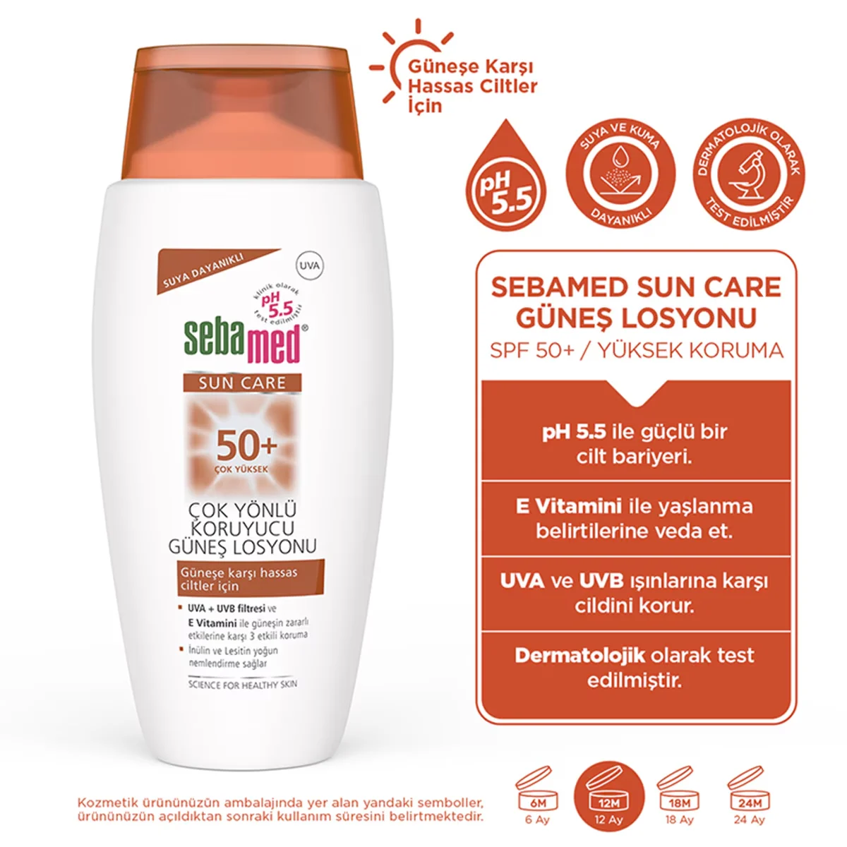 Sebamed SPF 50 Multi-purpose Protective Sun Lotion 150 ml