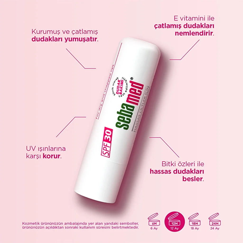 Себамед Крем для губ SPF 30 Тройной эффект 4.8 г