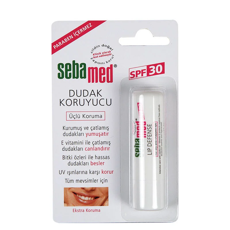 Себамед Крем для губ SPF 30 Тройной эффект 4.8 г