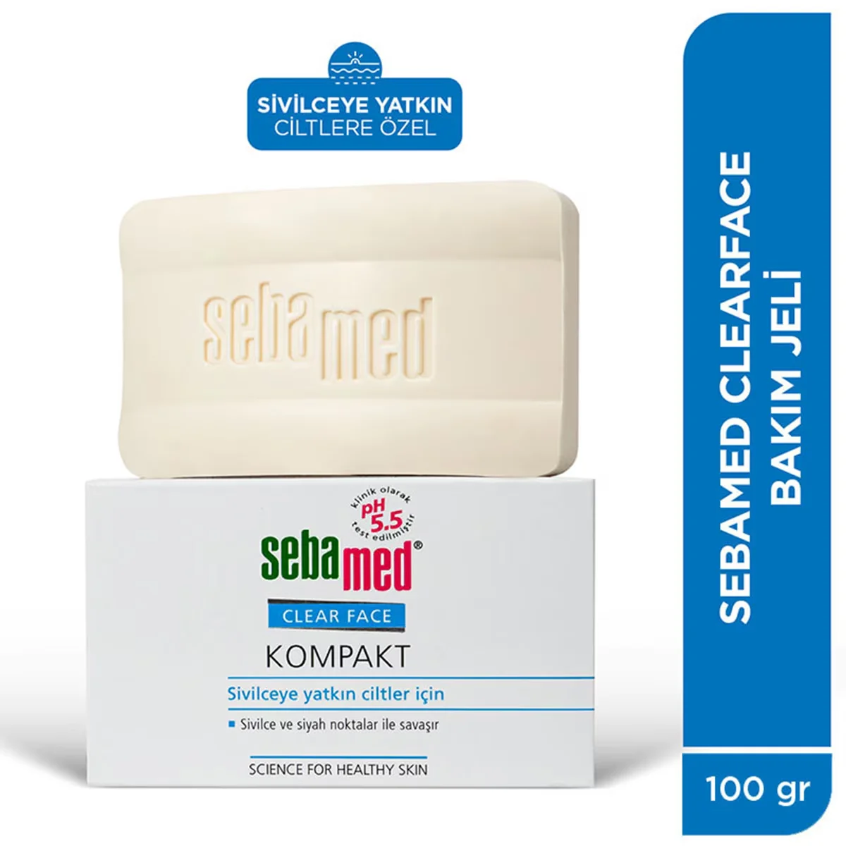 Erzielen Sie klare Haut mit Sebamed Clear Face Reinigungsstü
