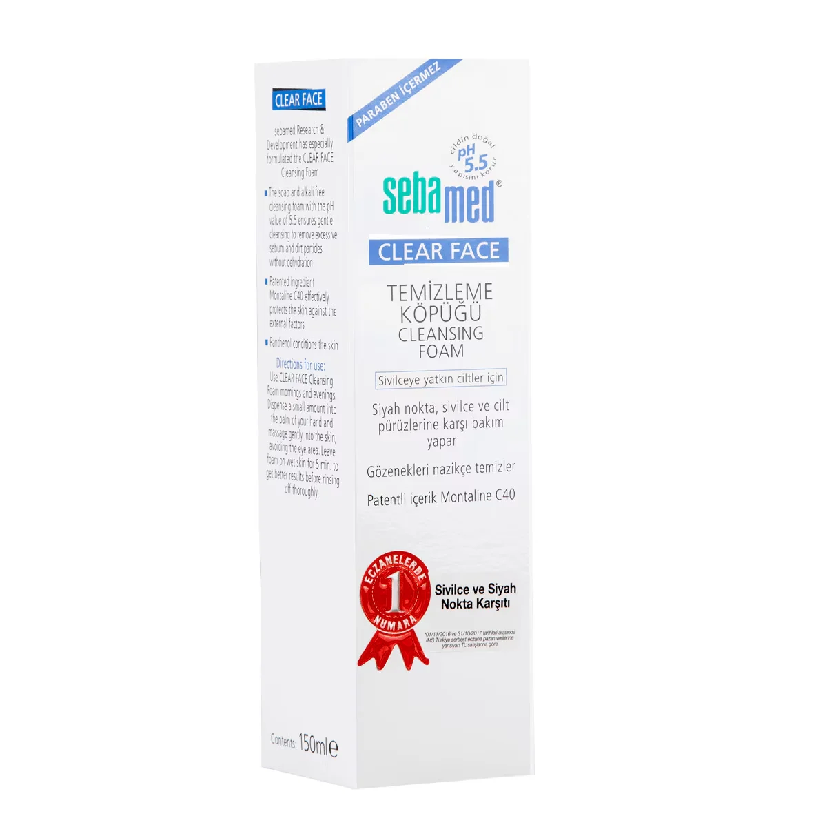 Обретите чистую кожу с пенкой Sebamed Clear Face