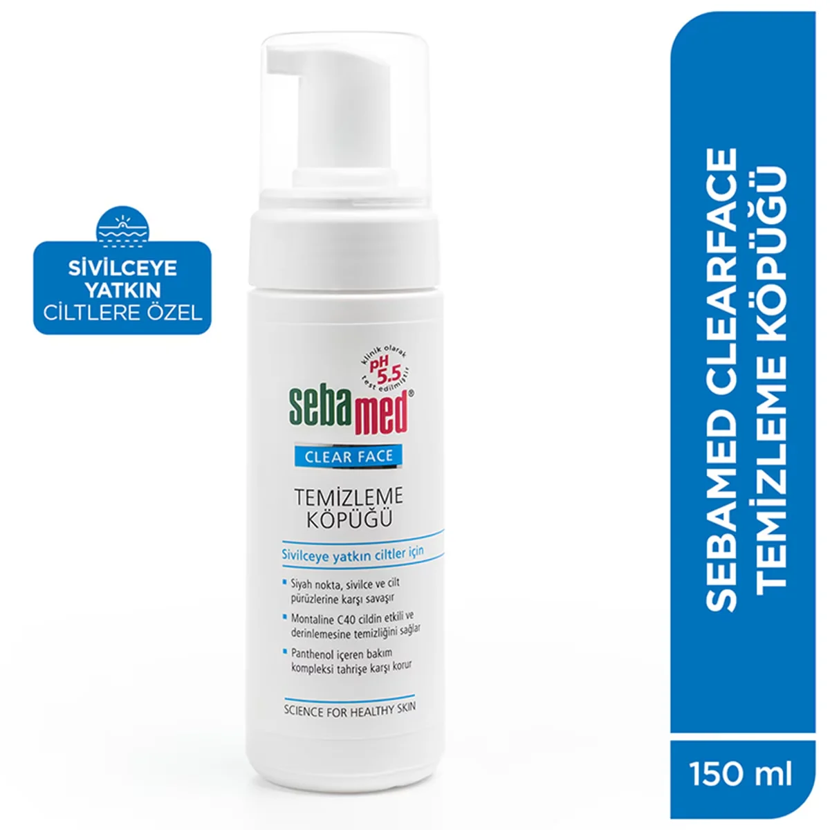 Обретите чистую кожу с пенкой Sebamed Clear Face