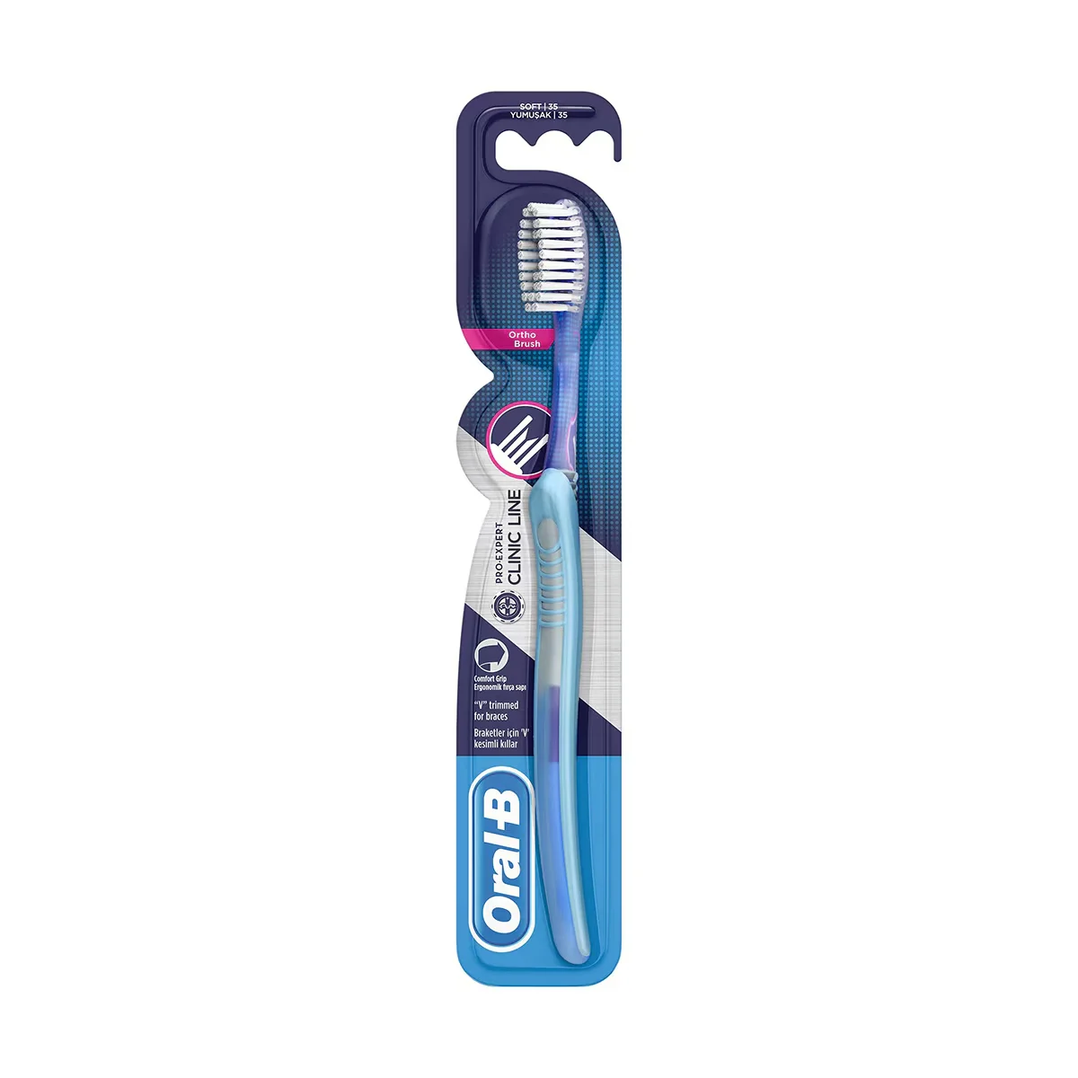 Зубная щетка Oral-B Pro-Expert Клиническая серия Ортодонтическая